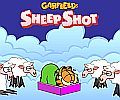 Garfield - střílení ovcemi - Garfield´s Sheep Shot - flash hra online