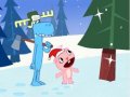 Kringles Tree - Vánoční stromeček - Happy Tree Friends flash přání online