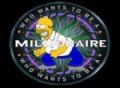 Simpson milion aneb Chcete bt milionem? - flash hra online Simpsonovi