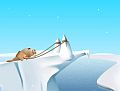 Ice Slide game online flash free